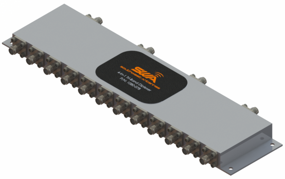 L/S/C Band Triplexer Bank, Quad Version, 1.75 - 1.85 GHz