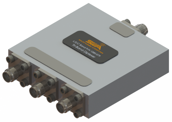 L/S/C Band Triplexer, Single Version, 1.75 - 1.85 GHz, 2.2